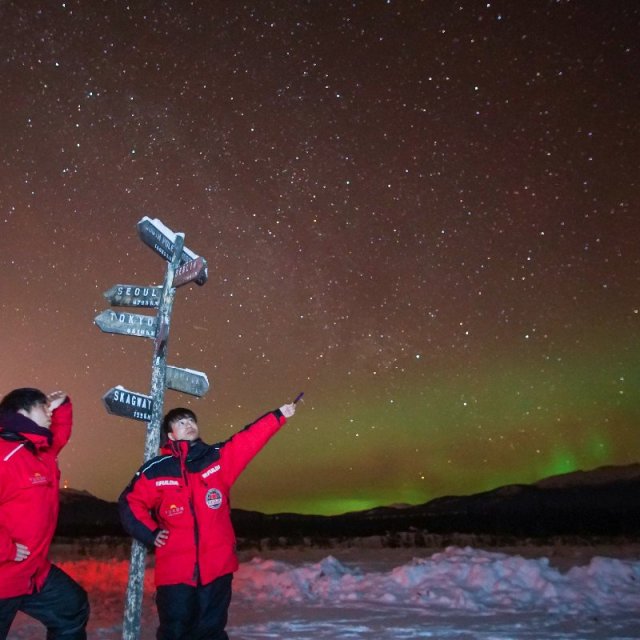 Arctic Day: Aurora Borealis Viewing | evening (Feb 9, 2019)