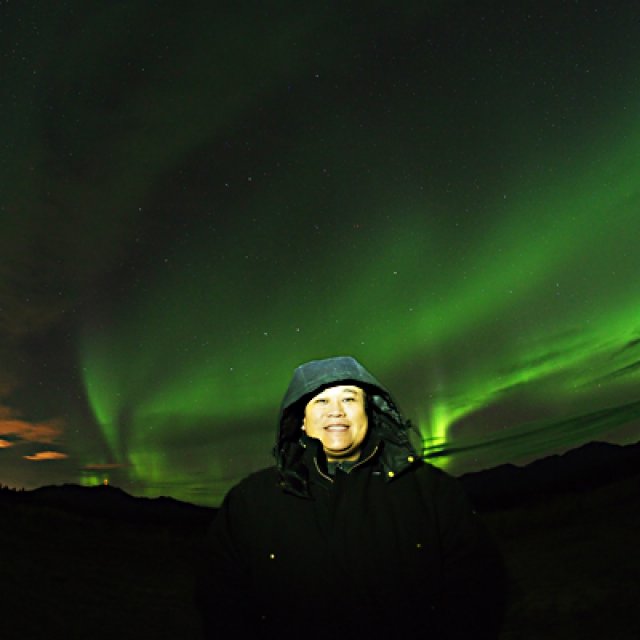 Arctic Day: Aurora Viewing | evening (Oct 6, 2015)