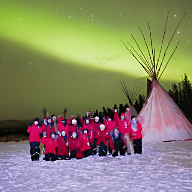 Arctic Day: Aurora Viewing | evening (Nov 13, 2015)