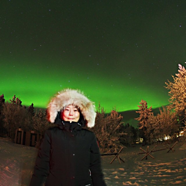 Arctic Day: Aurora Borealis Viewing | Takhini Hot Springs (Dec 14, 2015)