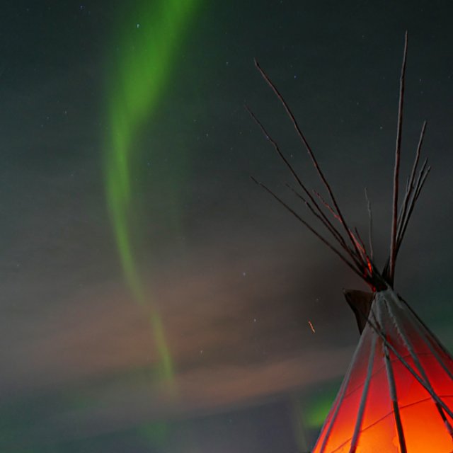Arctic Day: Aurora Borealis Viewing | evening (Dec 19, 2015)