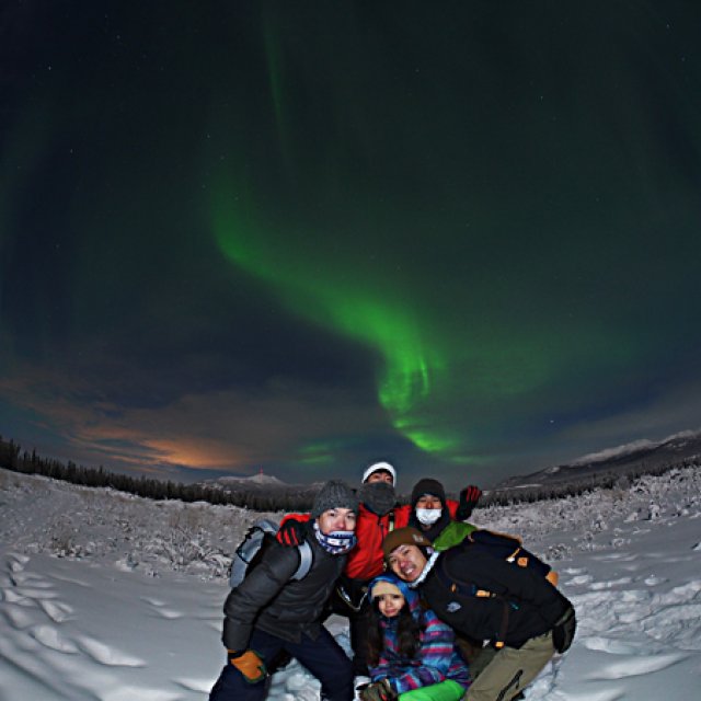 Arctic Day: Aurora Borealis Viewing | evening (Dec 26, 2015)