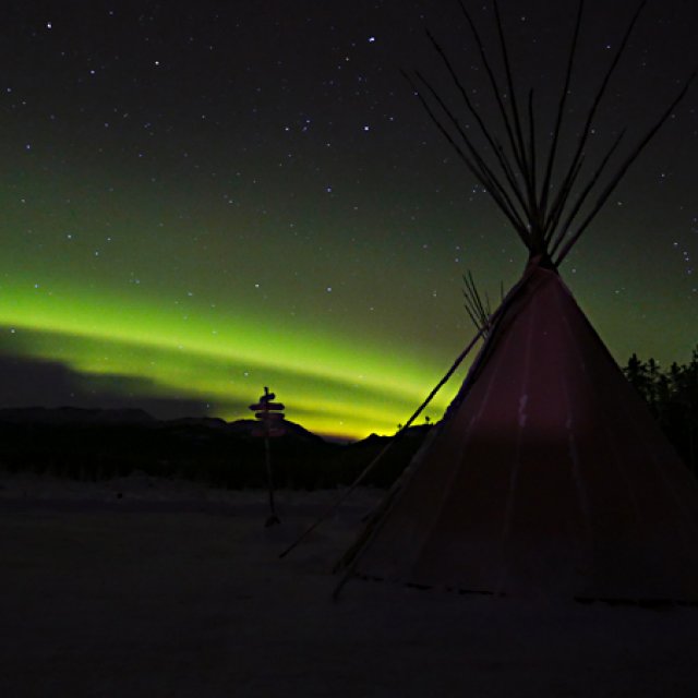 Arctic Day: Aurora Borealis Viewing | evening (Jan 6, 2016)