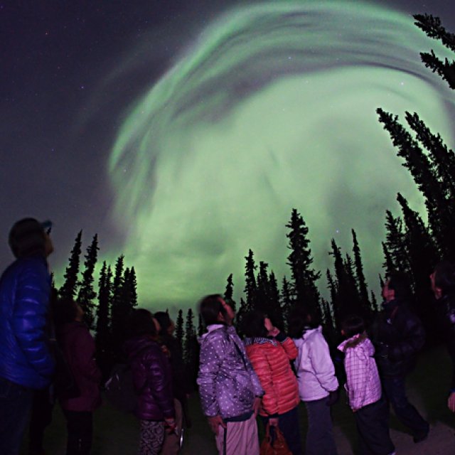 Arctic Day: Aurora Borealis Viewing | evening (Aug 16, 2017)