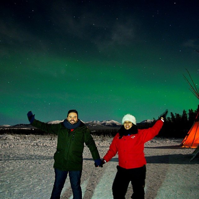 Arctic Day: Aurora Borealis Viewing | evening (Jan 23, 2019)