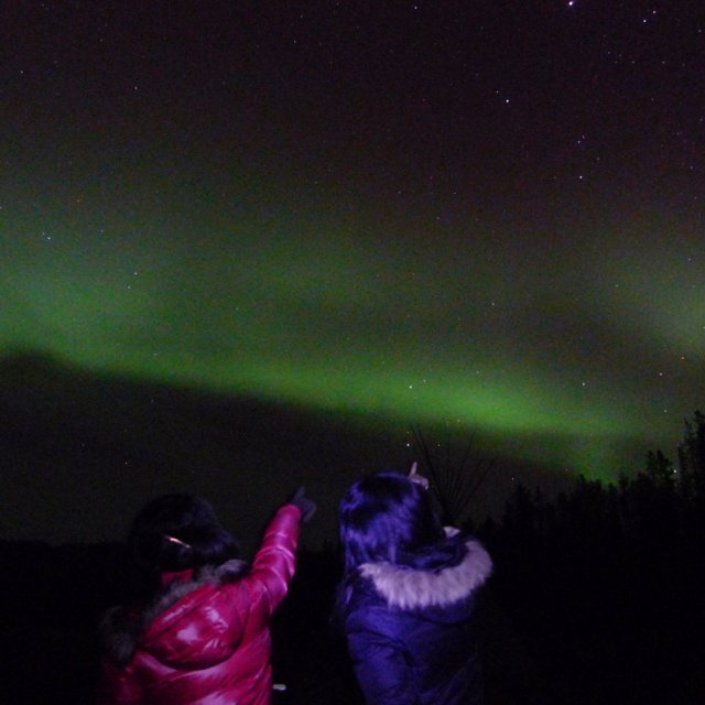 Arctic Day: Aurora Viewing | evening (Sept 19, 2012)