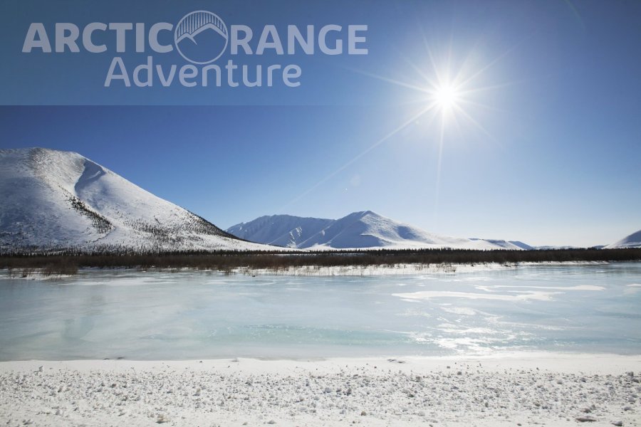 snow fence in the midnight sun, Demster highway available as