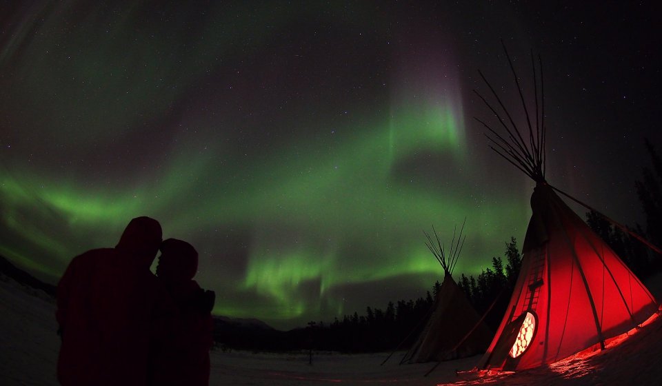 Best Value Aurora Viewing | Snowshoeing, Wildlife & Hot Springs