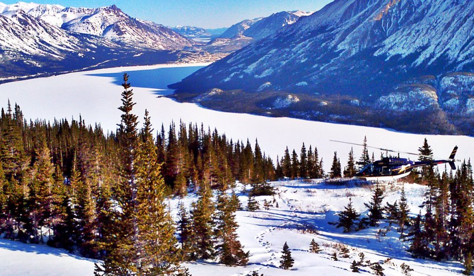 Arctic Day: Mountain Canyon Tour | Helicopter Flight 