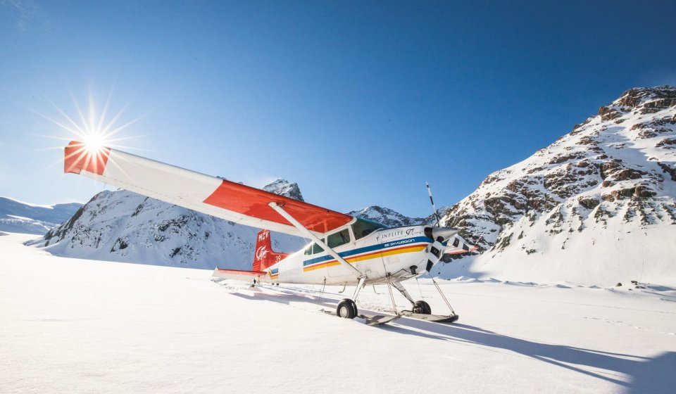 Día Ártico: paso de Chilkoot y recorrido por los glaciares | Vuelo turístico