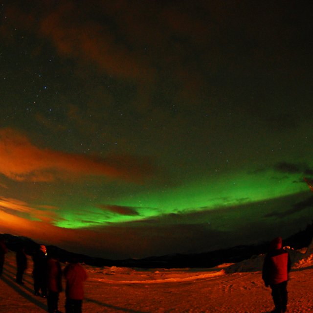 Arctic Day: Aurora Viewing | evening (Mar 16, 2012)