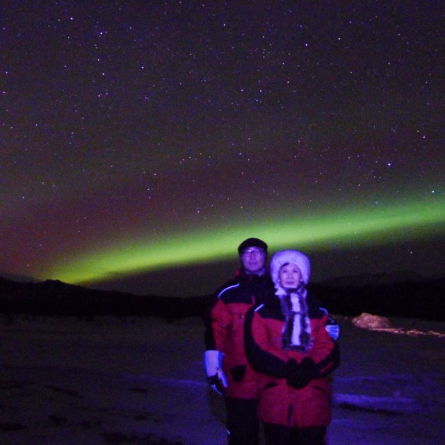 Arctic Day: Aurora Viewing | evening (Mar 23, 2012)