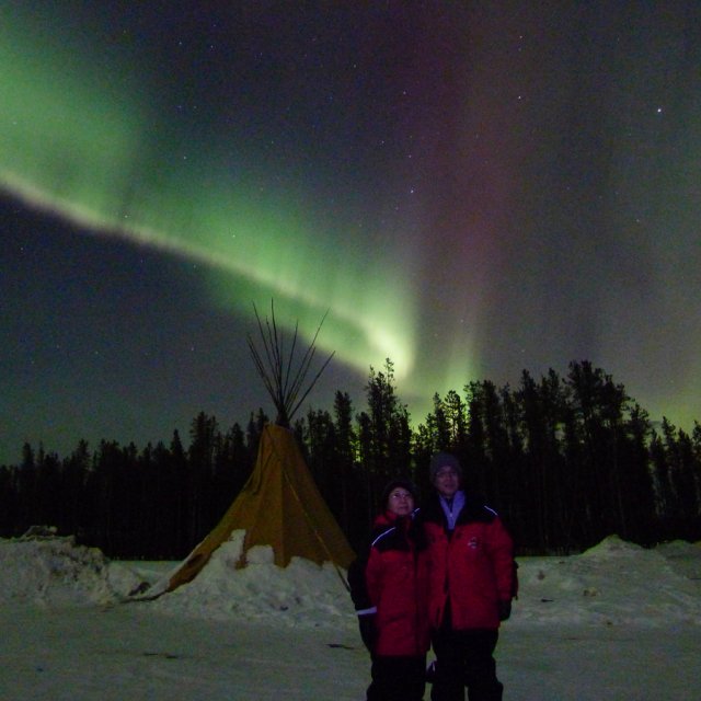 Arctic Day: Aurora Viewing | evening (Mar 27, 2012)