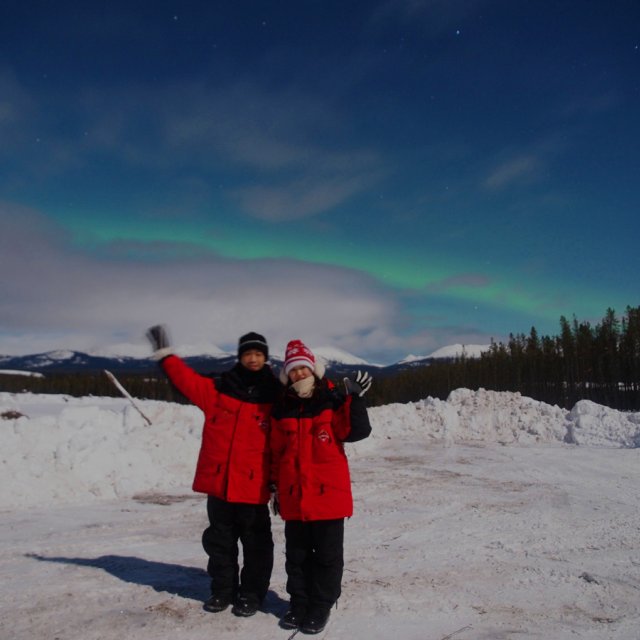 Arctic Day: Aurora Viewing | evening (Jan 10, 2012)