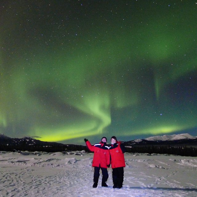 Arctic Day: Aurora Viewing | evening (Jan 31, 2012)