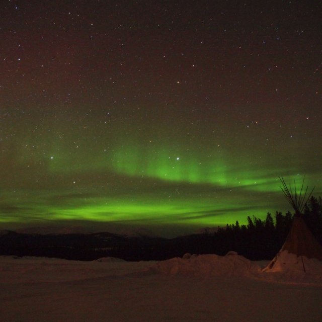 Arctic Day: Aurora Viewing | evening (Mar 13, 2012)