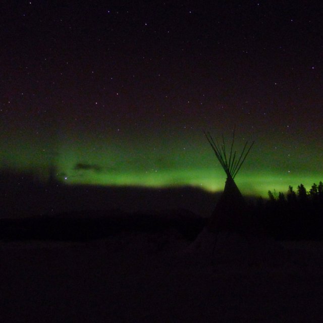 Arctic Day: Aurora Viewing | evening (Feb 12, 2012)