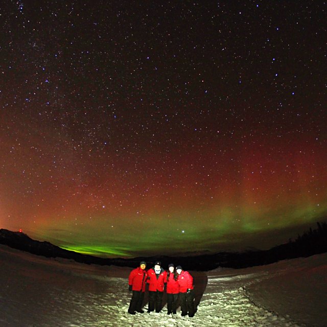 Arctic Day: Aurora Viewing | evening (Jan 27, 2014)