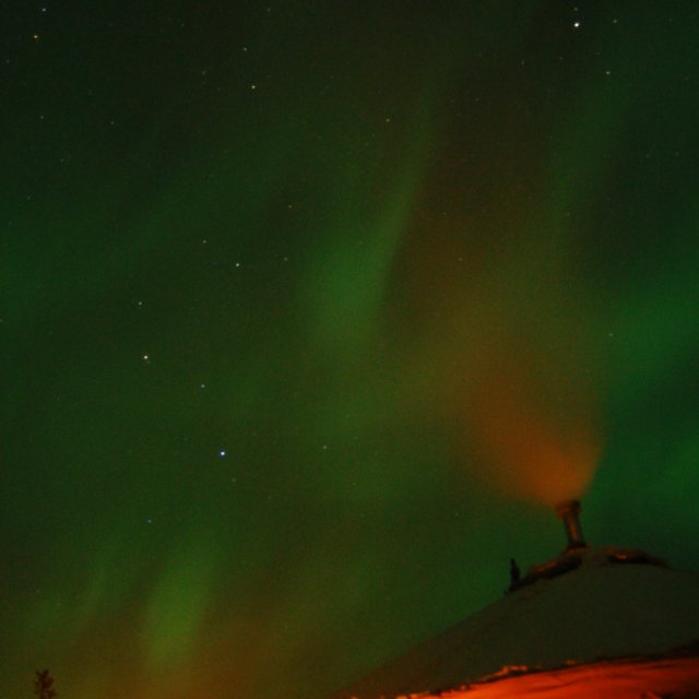 Arctic Day: Aurora Viewing | evening (Feb 18, 2012)