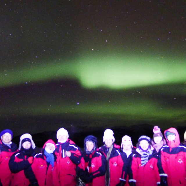 Arctic Day: Aurora Viewing | evening (Jan 23, 2012)
