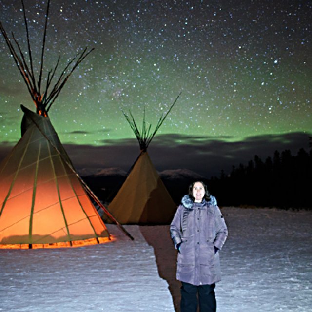 Arctic Day: Aurora Borealis Viewing | evening (Feb 20, 2017)