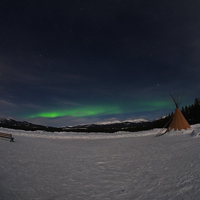 Arctic Day: Aurora Viewing | evening (Mar 13, 2014)