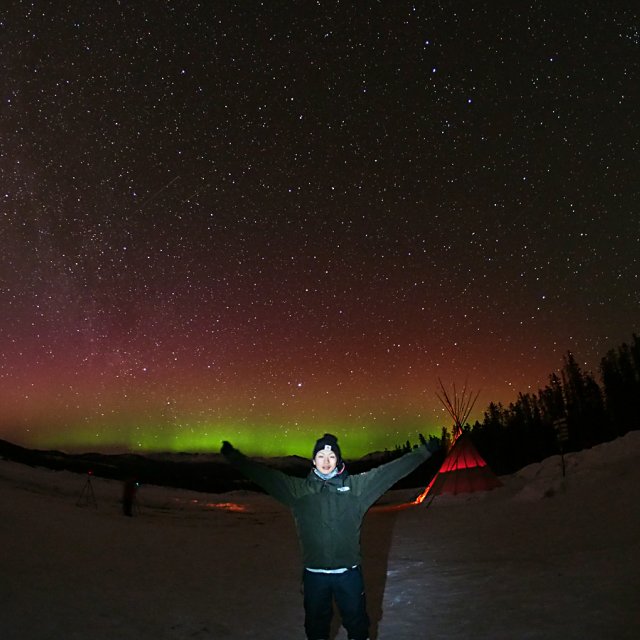 Arctic Day: Aurora Viewing | evening (Mar 26, 2014)