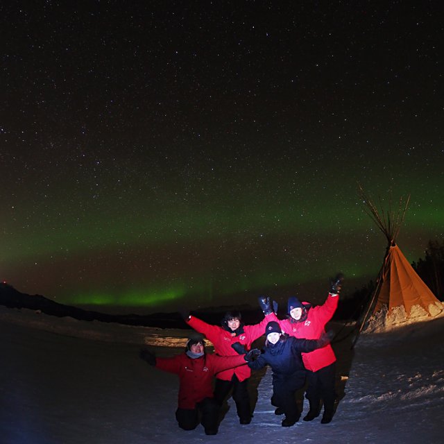 Arctic Day: Aurora Viewing | evening (Mar 2, 2014)