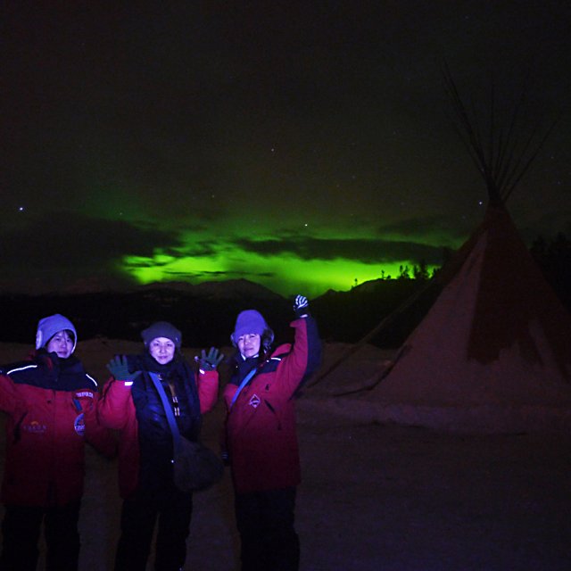 Arctic Day: Aurora Viewing | evening (Feb 6, 2013)