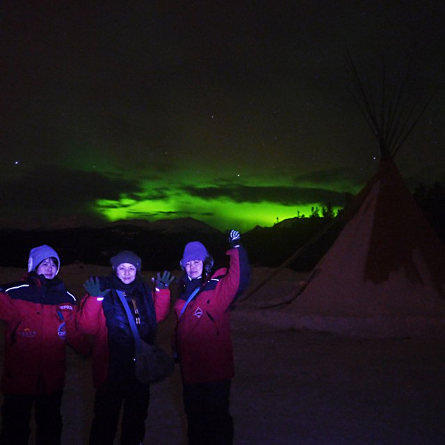 Arctic Day: Aurora Viewing | evening (Feb 6, 2013)