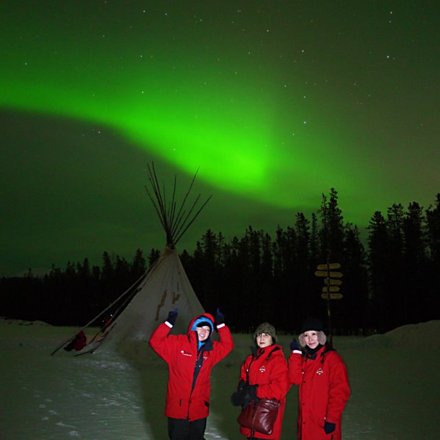 Arctic Day: Aurora Viewing | evening (Feb 28, 2013)
