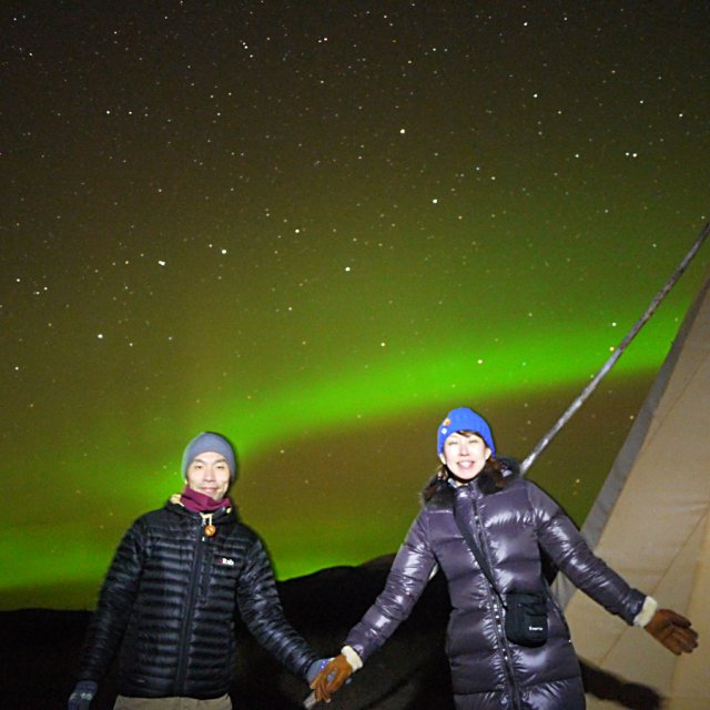 Arctic Day: Aurora Viewing | evening (Oct 10, 2013)
