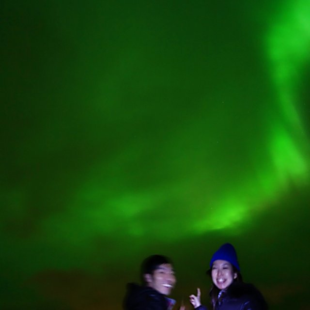 Arctic Day: Aurora Viewing | evening (Oct 8, 2013)