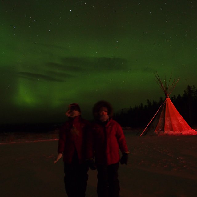 Arctic Day: Aurora Viewing | evening (Nov 30, 2013)