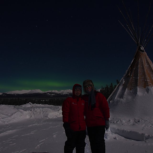 Arctic Day: Aurora Viewing | evening (Dec 15, 2013)