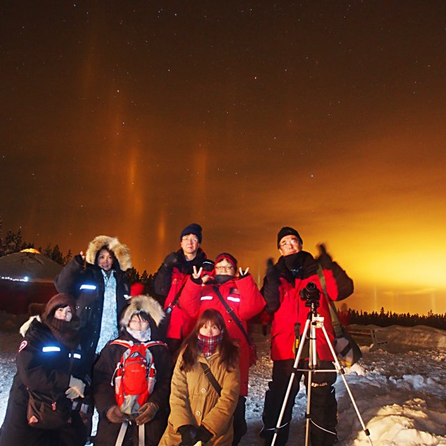 Arctic Day: Aurora Viewing | evening (Dec 30, 2013)