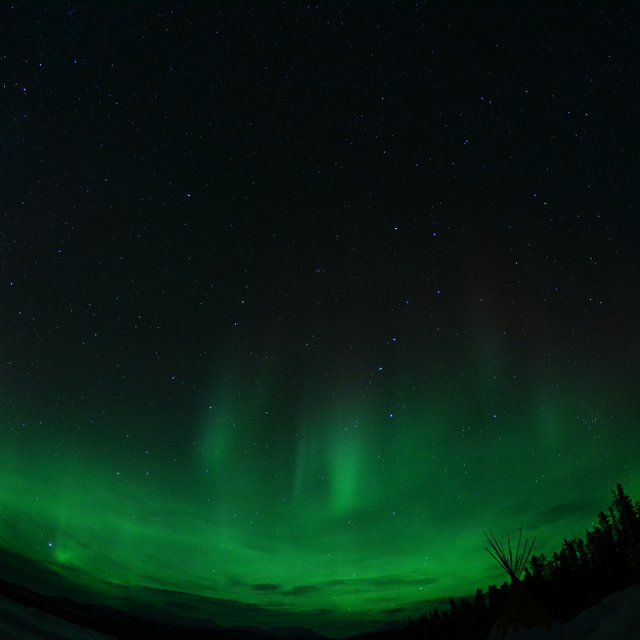 Arctic Day: Aurora Viewing | evening (Jan 21, 2014)