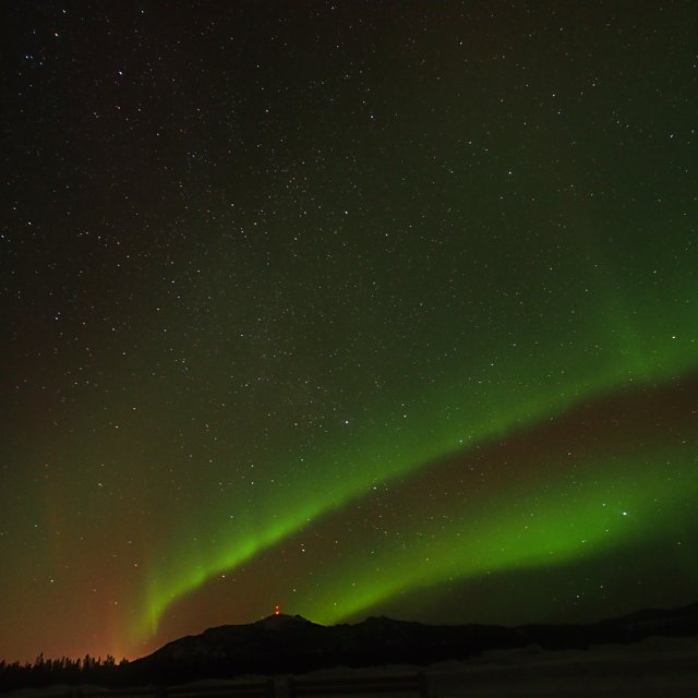 Arctic Day: Aurora Viewing | evening (Jan 25, 2014)