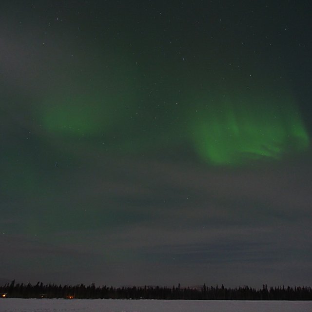 Arctic Day: Aurora Viewing | evening (Feb 8, 2014)
