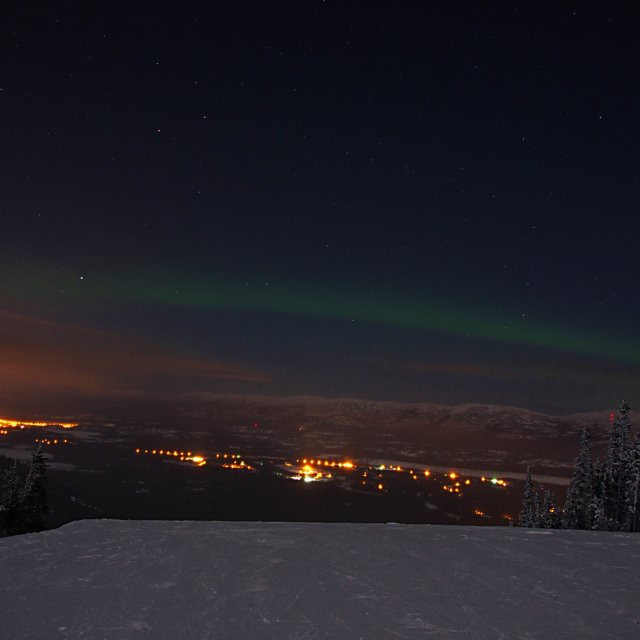 Arctic Day: Aurora Viewing | evening (Feb 9, 2014)