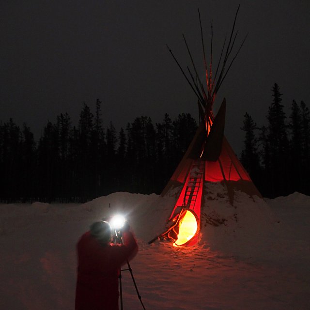 Arctic Day: Aurora Viewing | evening (Feb 16, 2013)