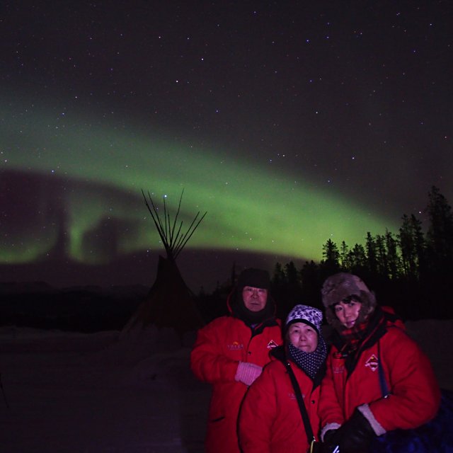 Arctic Day: Aurora Viewing | evening (Feb 21, 2014)