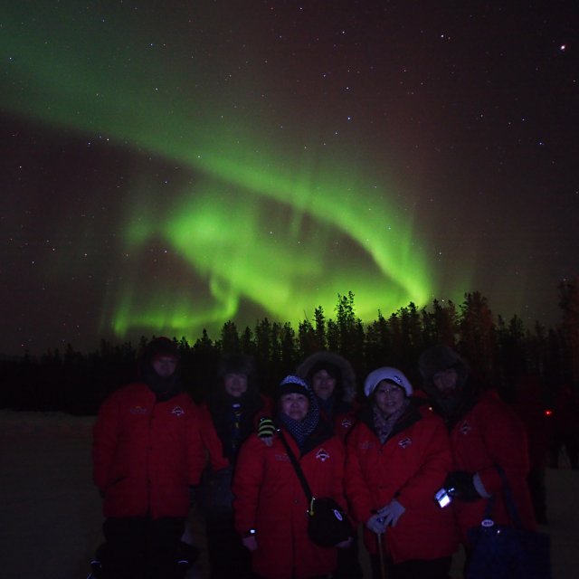 Arctic Day: Aurora Viewing | evening (Feb 22, 2014)