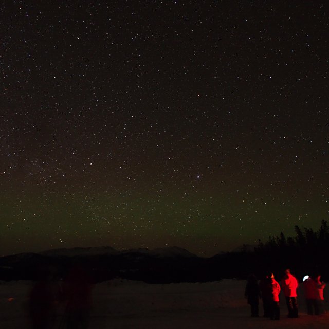 Arctic Day: Aurora Viewing | evening (Feb 26, 2014)