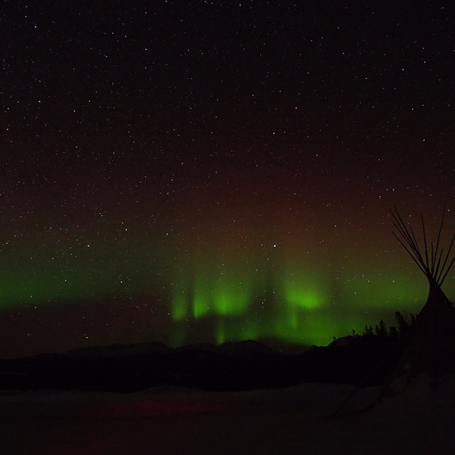 Arctic Day: Aurora Viewing | evening (Mar 4, 2014)