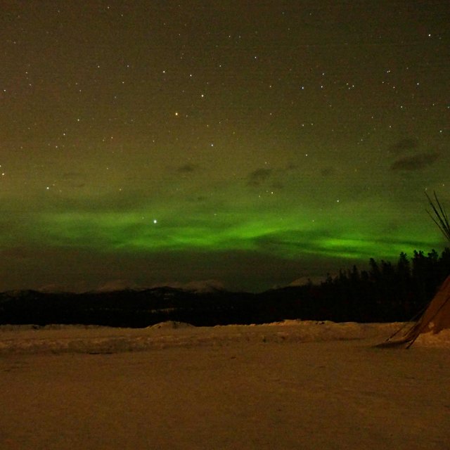 Arctic Day: Aurora Viewing | evening (Mar 19, 2014)
