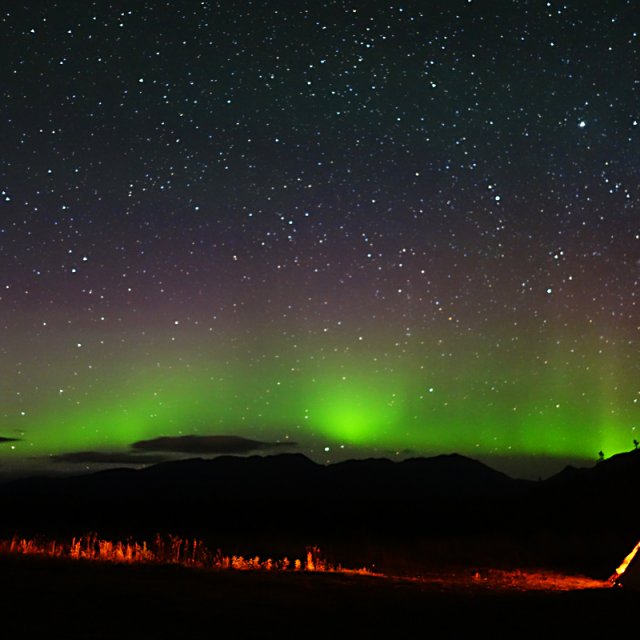 Arctic Day: Aurora Borealis Viewing | evening (August 25, 2014)