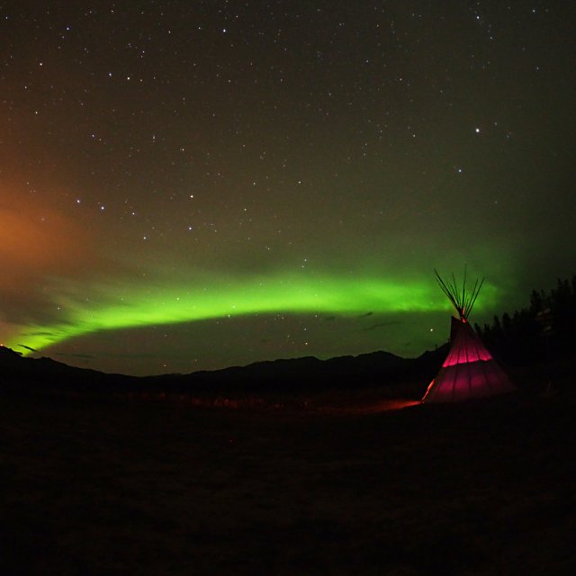 Arctic Day: Aurora Viewing | evening (September 19, 2014)