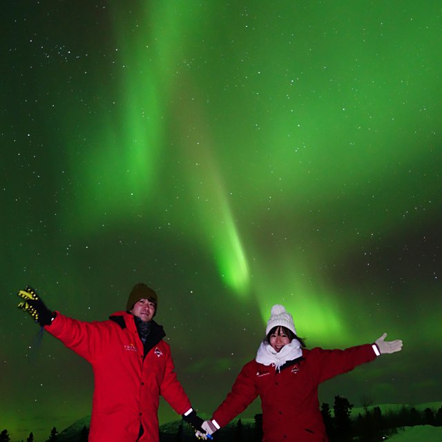 Arctic Day: Aurora Viewing | evening (Jan 25, 2015)