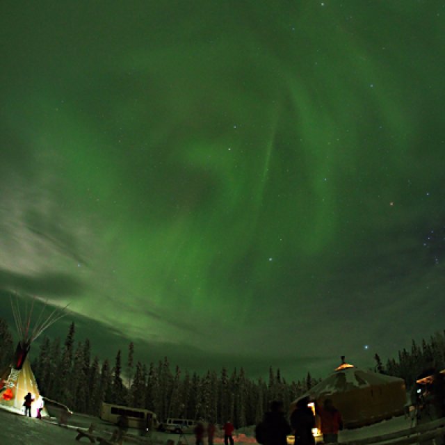 Arctic Day: Aurora Viewing | evening (Dec 30, 2015)